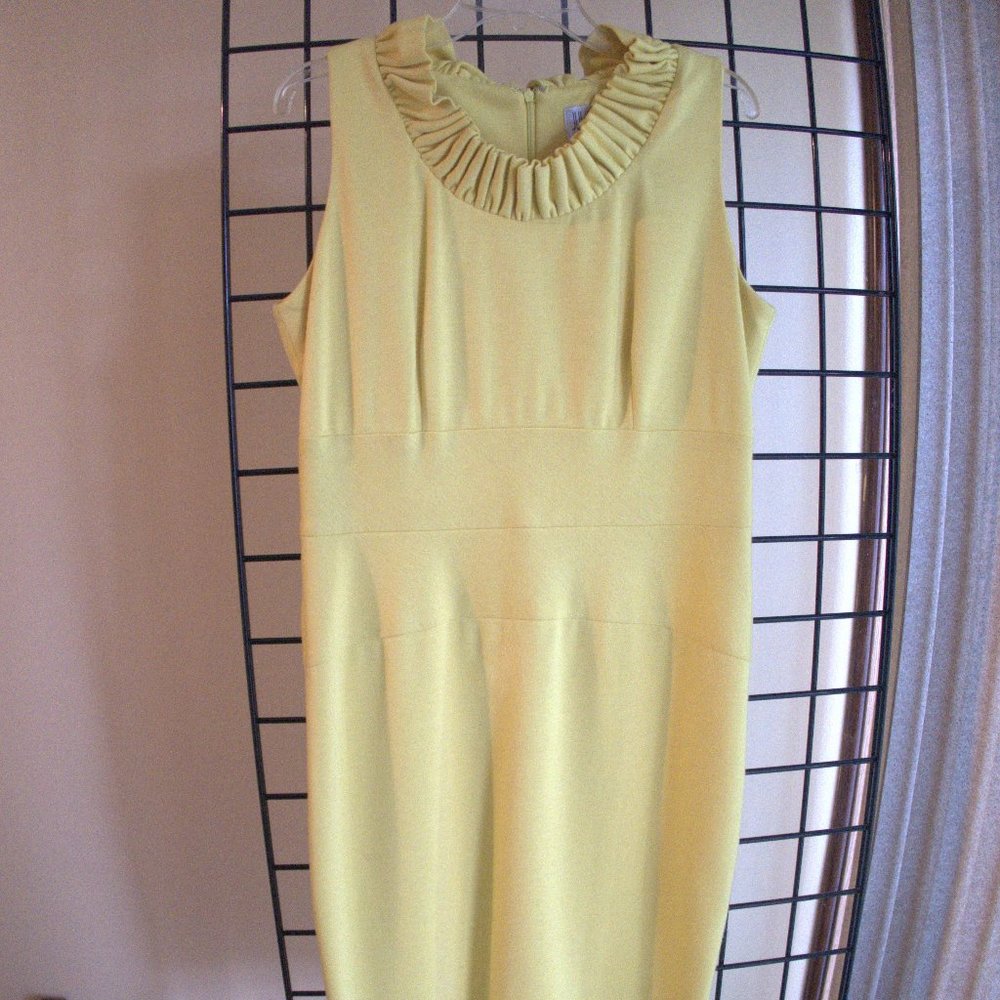 Julian Taylor NY Color: Yellow Cocktail Dress - Never Worn - Sz. 12